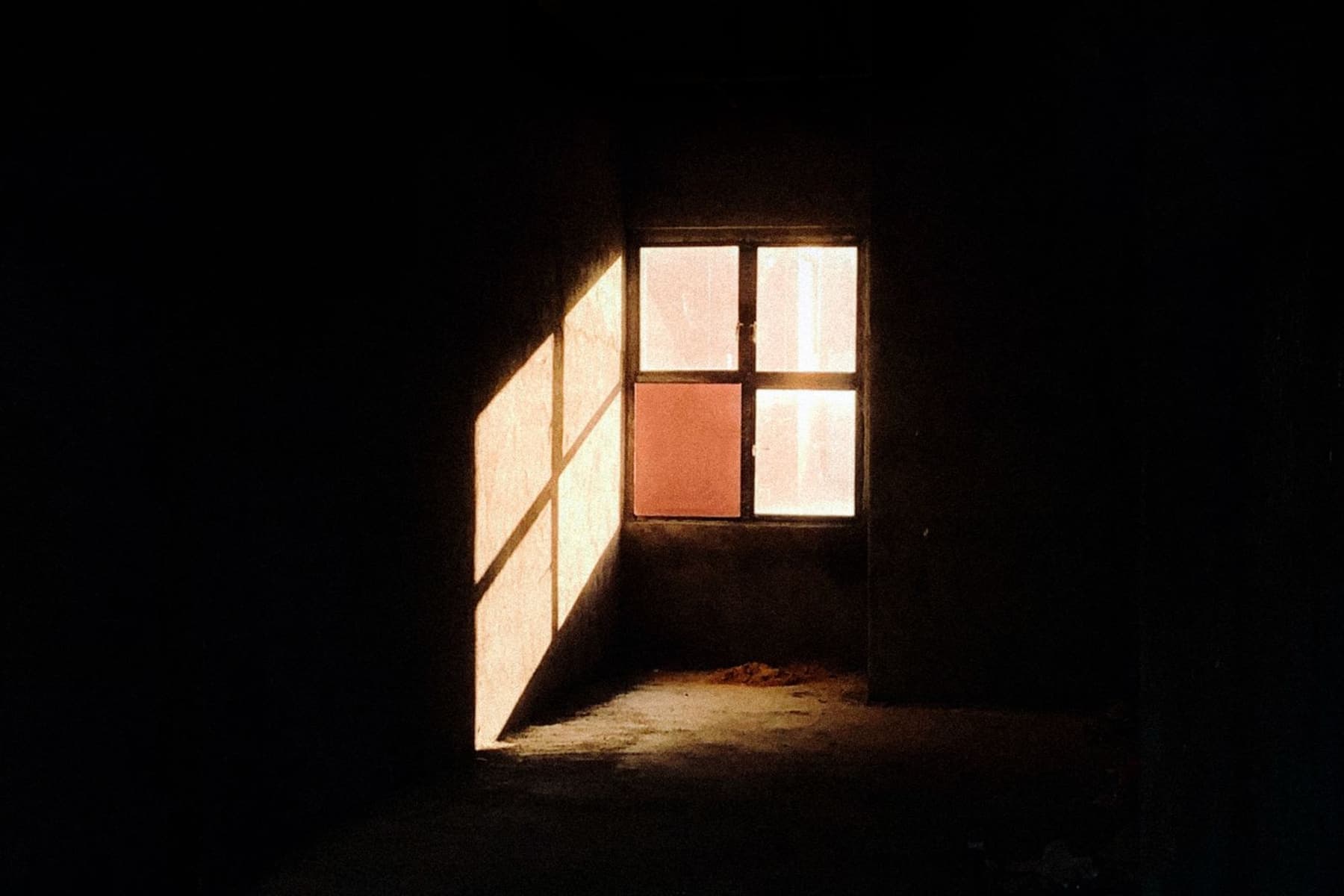 A calm, quiet room lit by soft natural light from a window